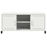 TV Cabinet White 100.5x39x43.5 cm Steel 846667