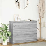 Sideboard Grey Sonoma 100x35x76 cm Engineered Wood 3328503