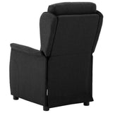Recliner Chair Black 66.5 x 94 x 101.5 cm Polyester 340154
