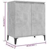 Sideboard Concrete Grey 60x35x70 cm Engineered Wood 806080