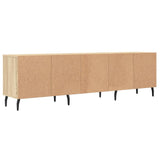 TV Cabinet Sonoma Oak 150x30x44.5 cm Engineered Wood 831295