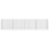 Gabion Raised Bed Galvanised Steel 360x30x90 cm 145643