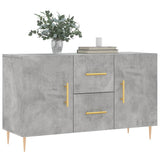 Sideboard Concrete Grey 100x36x60 cm Engineered Wood 828160
