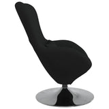 Egg Chair Black 63 x 73 x 90 cm Fabric 42002738