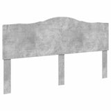 Bed Frame Concrete Grey 180 x 200 cm Engineered Wood 3413572