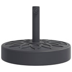 ZNTS Parasol Base for Ø38 / 48 mm Poles 25 kg Round 4007975
