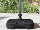 Parasol Base Black 45 x 45 x 29.5 cm High-density polyethylene 42006928