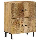 Side Cabinet 60x33x75 cm Solid Wood Mango 356917