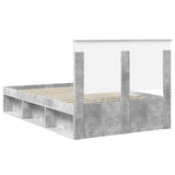 Bed Frame with Headboard Concerte 120 x 190 cm Solid Pine Wood 3409375