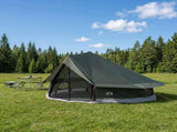 Tipi Tent Army Green 800 x 800 x 430 cm Polyester and Steel 42028718