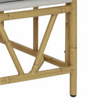 Garden Bench Light grey 110 x 75x 71 cm Steel 42010311