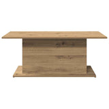 Coffee Table Artisan Oak 102x55.5x40 cm Engineered Wood 856807