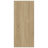 Sideboard Sonoma Oak 102x33x75 cm Engineered Wood 809776