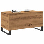 ZNTS Coffee Table Artisan Oak 90x44.5x45 cm Engineered Wood 857443