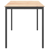 Bar Table Natural 200 x 100 x 105 cm Solid Pine Wood 3416327