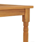 Batavia Table 150x90x75 cm Solid Wood Teak 319165