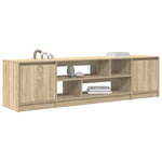 TV Cabinet Sonoma Oak 188.5x41x50 cm Engineered Wood 3328419