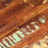 Table Top 70x1.5 cm Round Solid Wood Reclaimed 370026