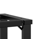 Dining Table Legs O-Frame 40x40x73 cm Steel 357879