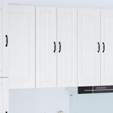 Wall Cabinet LUCCA White 60 x 31 x 100 cm Engineered Wood 885135
