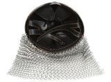 Knight Helmet Antique Replica LARP Silver Steel 286211