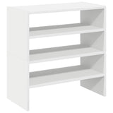 Shoe Racks 2 pcs Stackable White 60x30x30.5 cm 858858