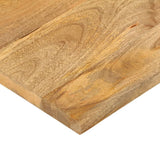 Table Top 60x30x3.8 cm Rectangular Solid Wood Mango 371499