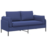 2-Seater Sofa 2-Seater Police Blue 188 x 81 x 89 cm Velvet 42048624