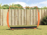 Baseball Practice Net Black 250 x 106.5 x 210 cm Polyester 42012859