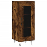 Sideboard Smoked Oak 34.5x34x90 cm Engineered Wood 828793