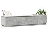TV Cabinet Concrete Grey 180 x 38 x 49 cm Engineered Wood 3376147