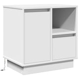 Bedside Cabinet 2 pcs White 50 x 34.5 x 50 cm Engineered wood 869579