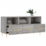 TV Cabinet Grey Sonoma 102x36x50 cm Engineered Wood 829026