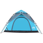 ZNTS Camping Tent Dome 5-Person Blue Quick Release 4004186