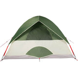 Camping Tent Dome 4-Person Green Waterproof 94699