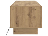 LED TV Cabinet Artisan Oak Engineered Wood 896034