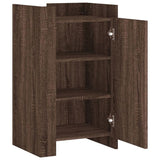 Sideboard Brown Oak 45x35x75 cm Engineered Wood 848401