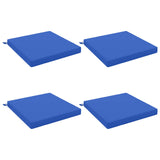 4-Piece Seat Cushions SOEST 4 pcs 100% Polyester Royal Blue 944734