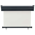Balcony Side Awning 105x250 cm Cream 48413