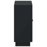 Shoe Cabinet EDE 59.5 x 39.5 x 90 cm Engineered Wood Black 895986