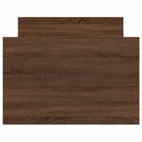 Bed Frame without Mattress Brown Oak 100x200 cm 3203802