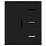 Sideboard Black 60x31x70 cm Engineered Wood 840472