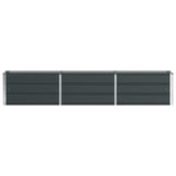 Planter Anthracite 240 x 40 x 45 cm Steel 42018188