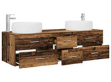 Bathroom Furniture Set 3 pcs Old Wood 49.5 x 44.5 x 66 cm 3405937