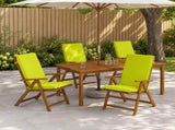 High Back Chair Cushion GEMERT 4 pcs 100% Polyester 945904