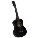 ZNTS Classical Guitar for Beginner and Kids Black 1/2 34" 70126