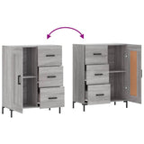 Sideboard Grey Sonoma 69.5x34x90 cm Engineered Wood 830266