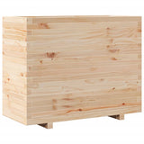 ZNTS Garden Planter 90x40x72 cm Solid Wood Pine 3282634