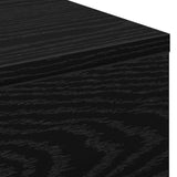 Electric Fireplace Black Oak 150 x 21 x 77 cm Engineered wood 8020833