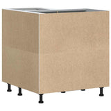 Kitchen Corner Base Cabinet Kalmar Black Engineered Wood 853508